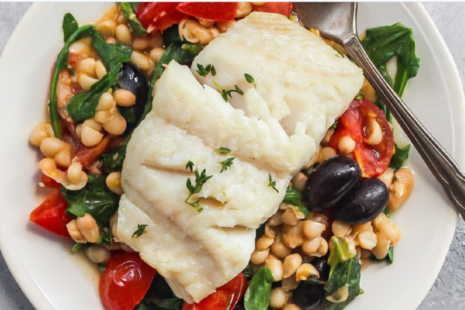 cod canellini beans supper fish healthy recipe dinner easy