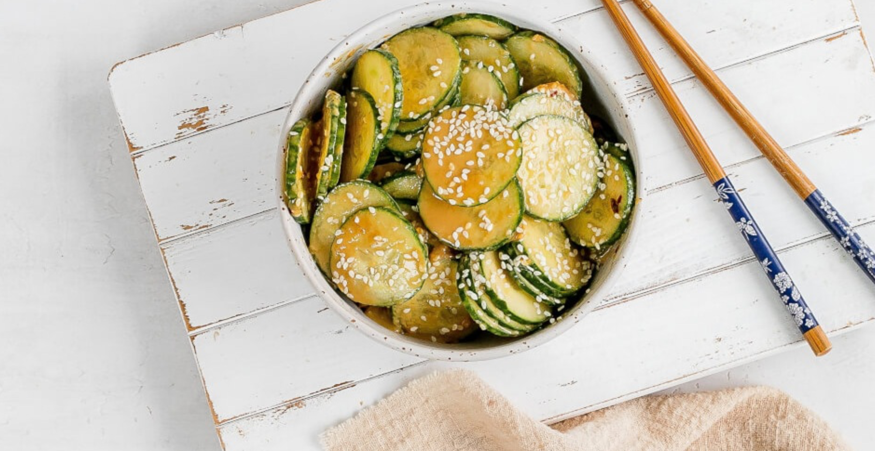 cucumber salad healthy recipe food